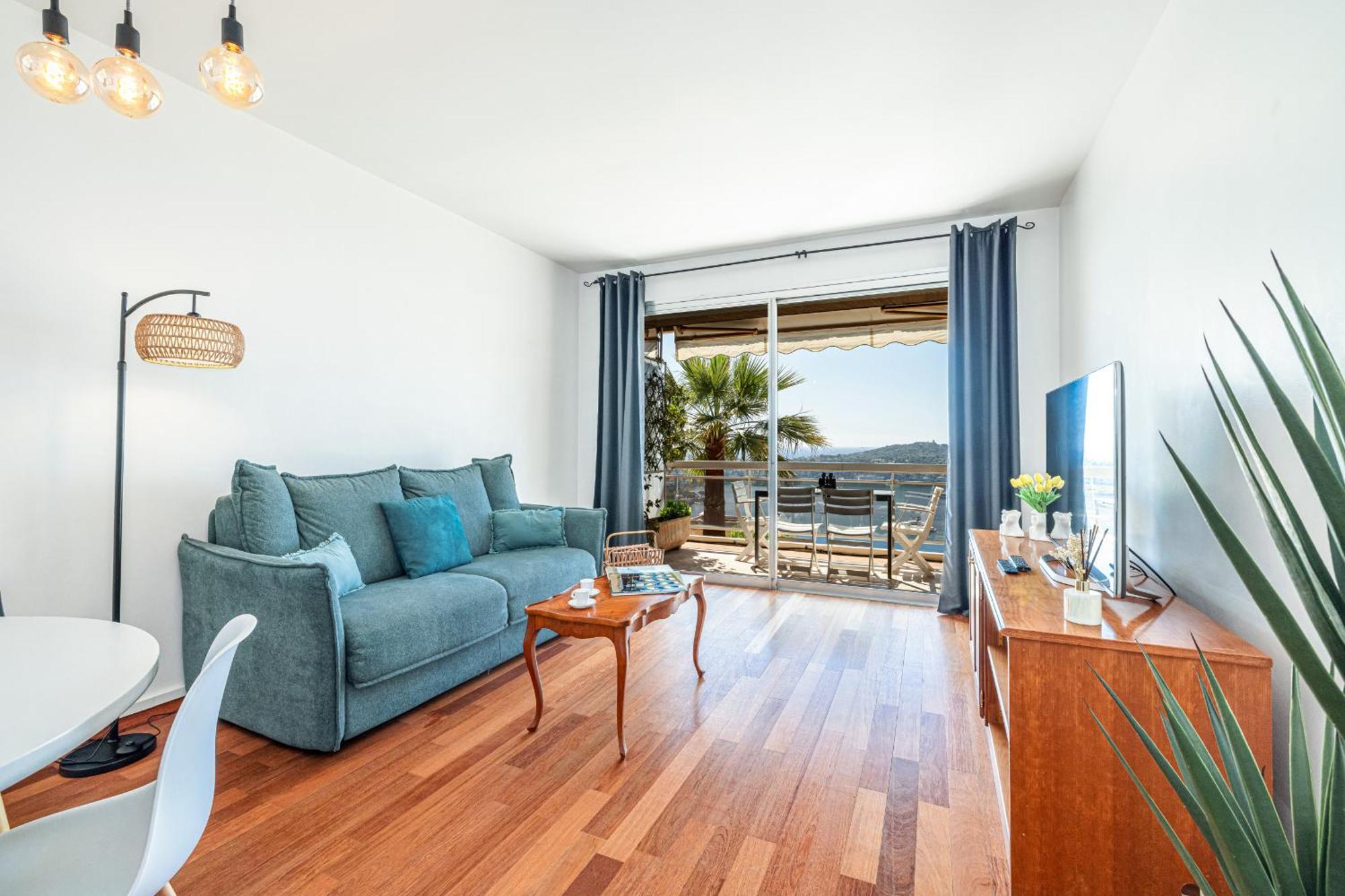 ヴィルフランシュ・シュル・メールExtraordinary Sea View - 1 Bdr With Acアパートメント エクステリア 写真