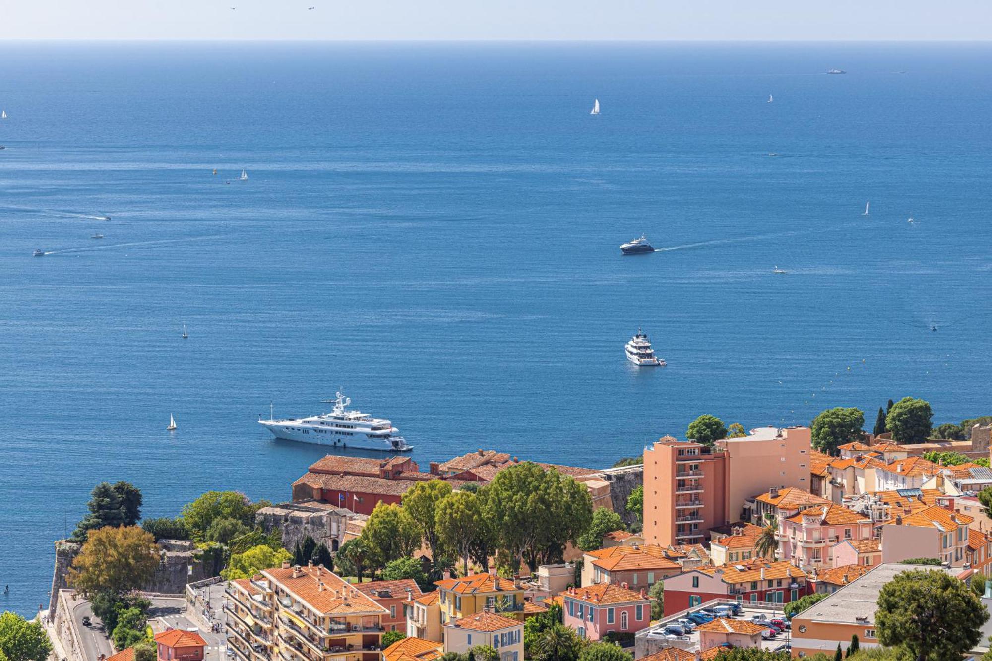 ヴィルフランシュ・シュル・メールExtraordinary Sea View - 1 Bdr With Acアパートメント エクステリア 写真