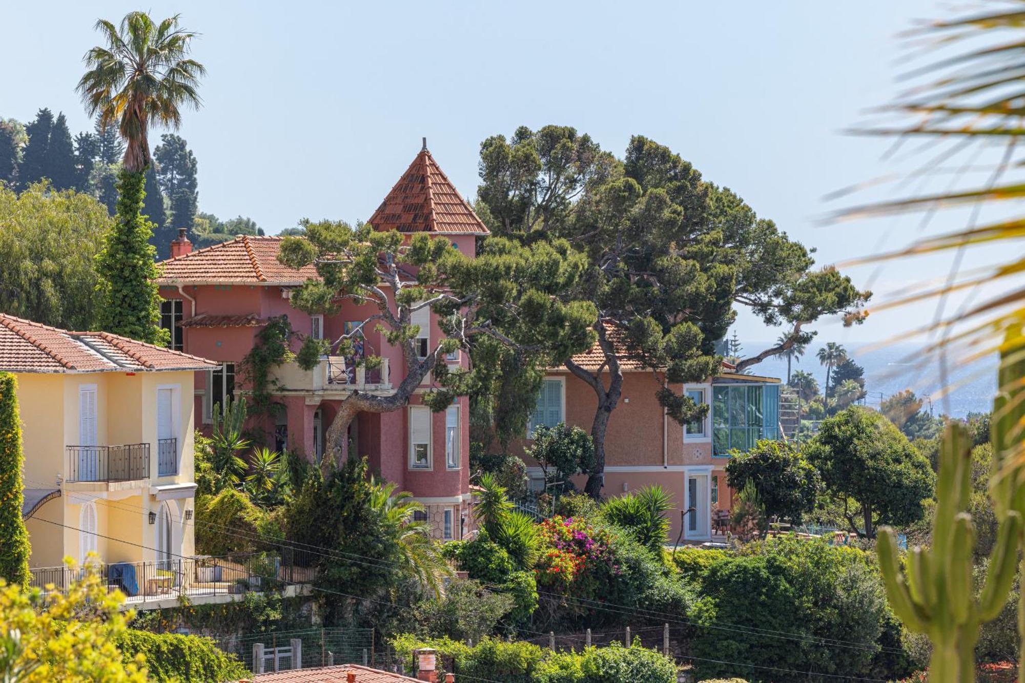 ヴィルフランシュ・シュル・メールExtraordinary Sea View - 1 Bdr With Acアパートメント エクステリア 写真
