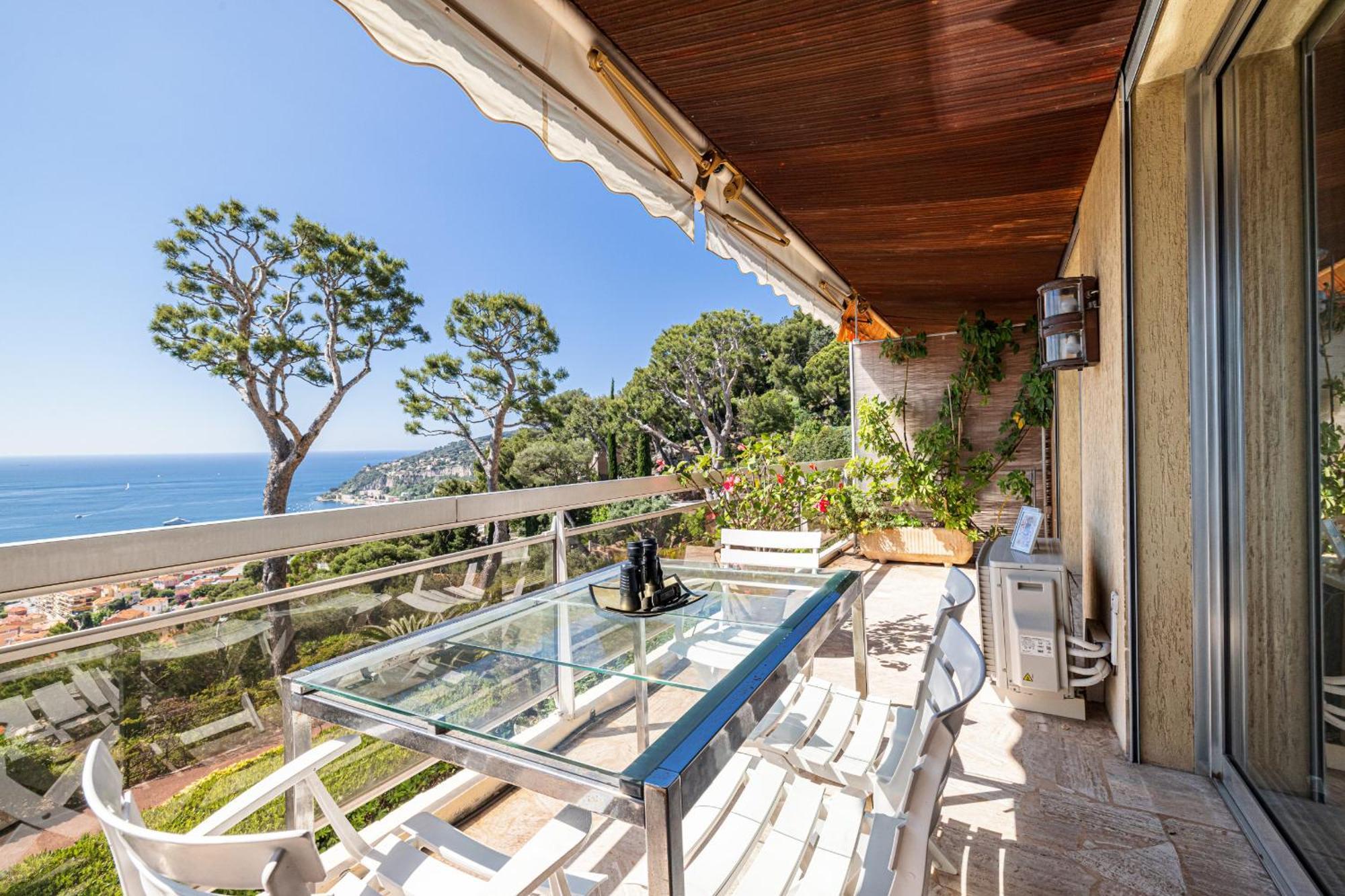 ヴィルフランシュ・シュル・メールExtraordinary Sea View - 1 Bdr With Acアパートメント エクステリア 写真